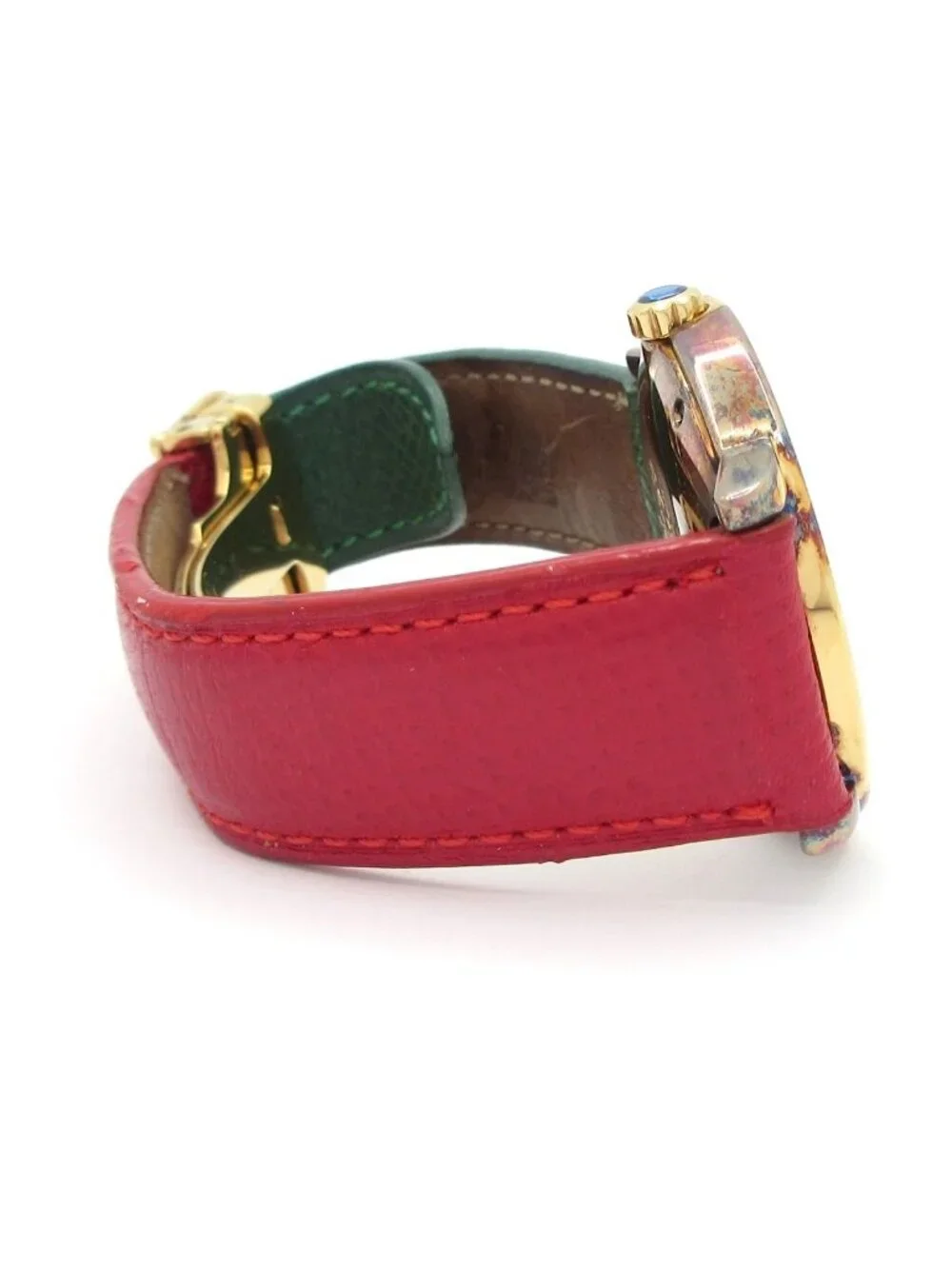 Cartier Watch Must 2 Ronde 925 Leather White